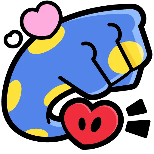 Sticker from the "Спреи Brawl Stars" sticker pack