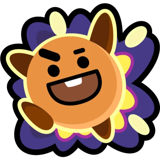 Sticker from the "Спреи Brawl Stars" sticker pack