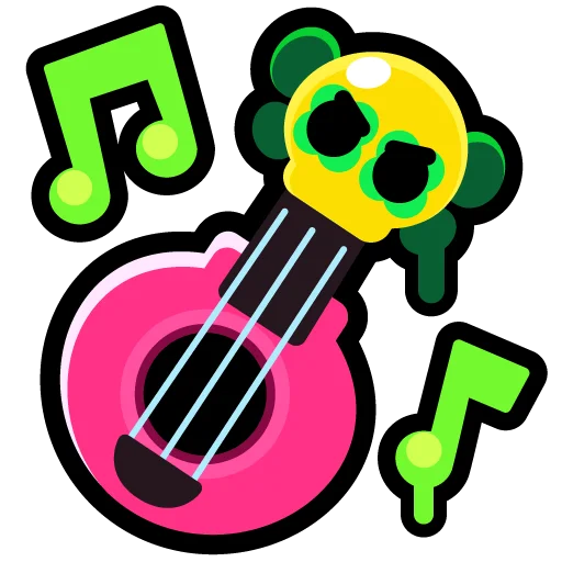 Sticker from the "Спреи Brawl Stars" sticker pack