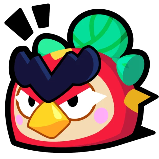 Sticker from the "Спреи Brawl Stars" sticker pack