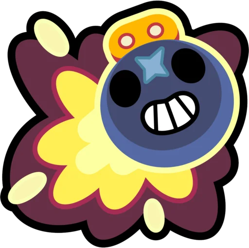 Sticker from the "Спреи Brawl Stars" sticker pack