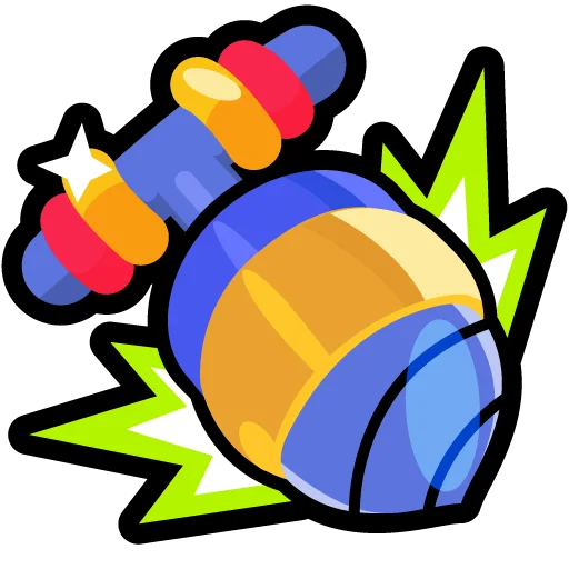 Sticker from the "Спреи Brawl Stars" sticker pack