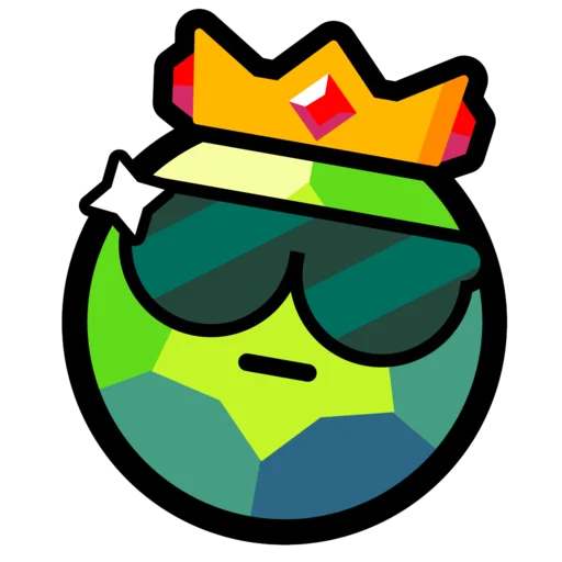 Sticker from the "Спреи Brawl Stars" sticker pack