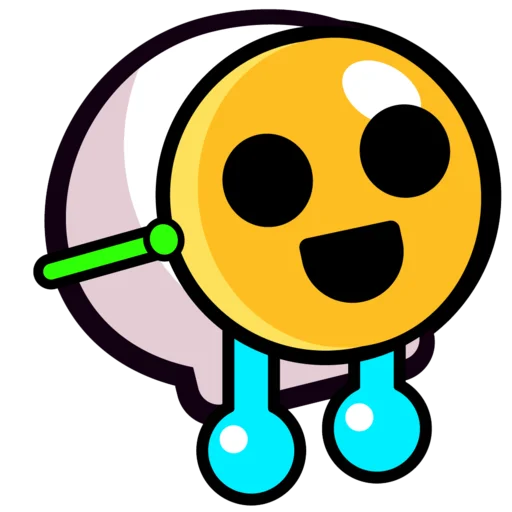 Sticker from the "Спреи Brawl Stars" sticker pack