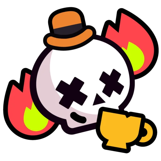 Sticker from the "Спреи Brawl Stars" sticker pack