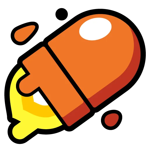 Sticker from the "Спреи Brawl Stars" sticker pack