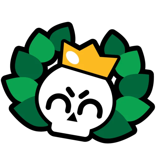 Sticker from the "Спреи Brawl Stars" sticker pack