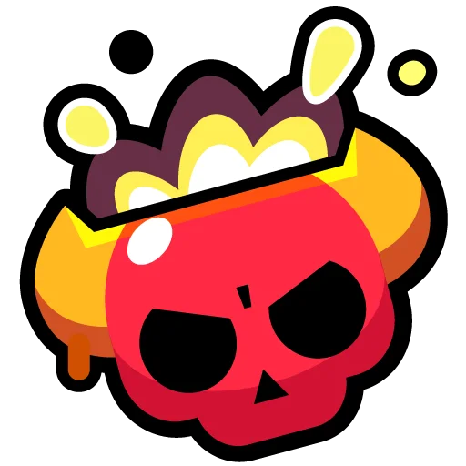 Sticker from the "Спреи Brawl Stars" sticker pack