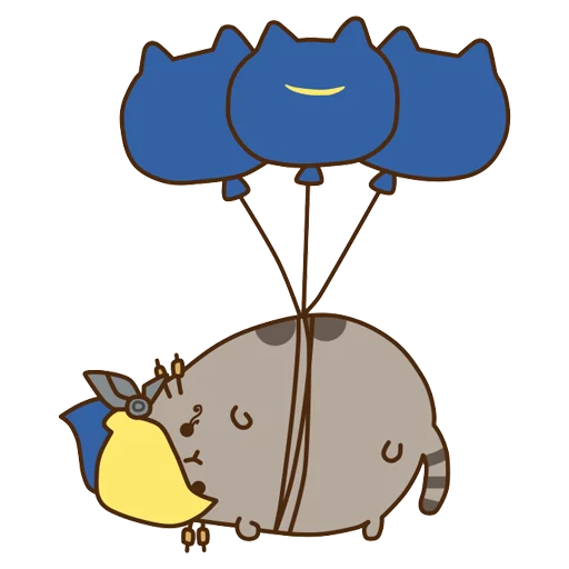 Sticker Pusheen Overwatch by Eckru