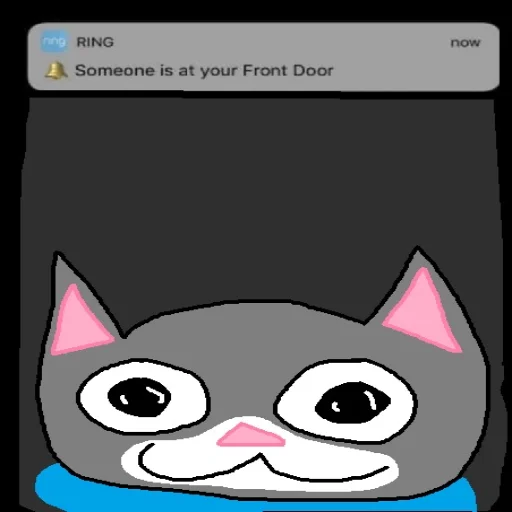 Sticker from the "Cat Fren" sticker pack