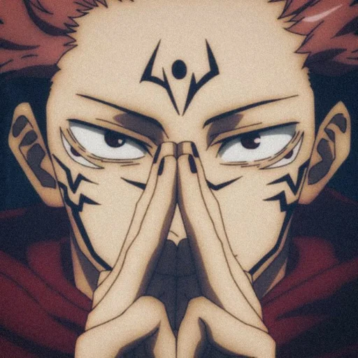 Sticker from the "jujutsu kaisen" sticker pack