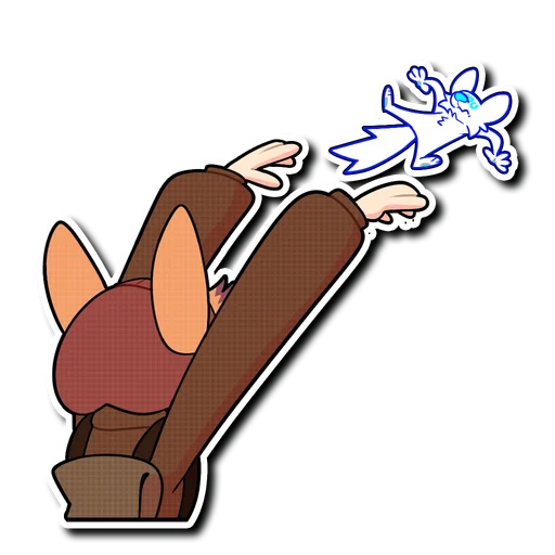 Sticker from the "Sparky" sticker pack