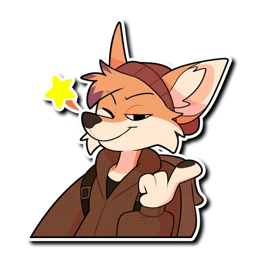 Sticker from the "Sparky" sticker pack