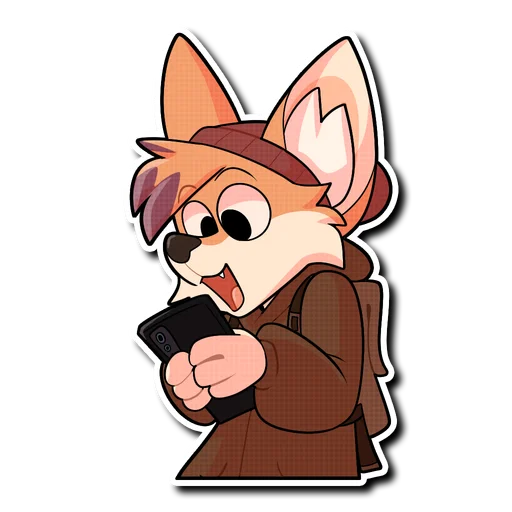 Sticker from the "Sparky" sticker pack