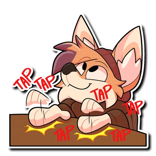 Sticker from the "Sparky" sticker pack