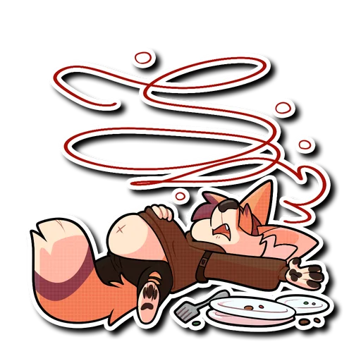 Sticker from the "Sparky" sticker pack