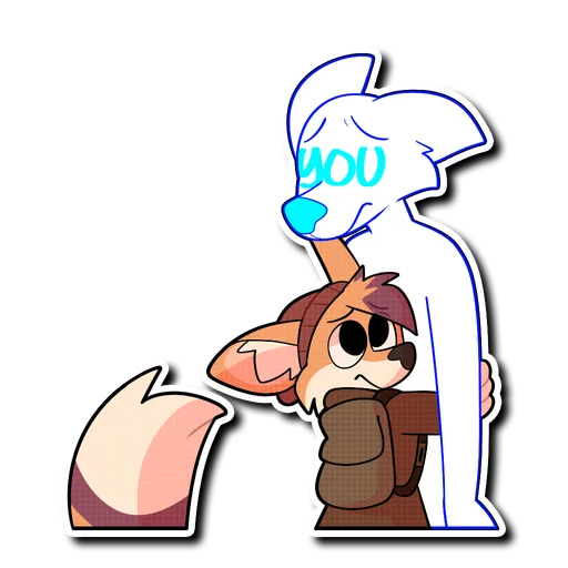 Sticker from the "Sparky" sticker pack