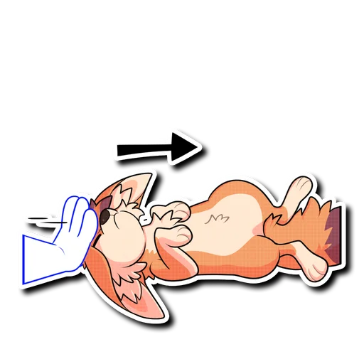 Sticker from the "Sparky" sticker pack