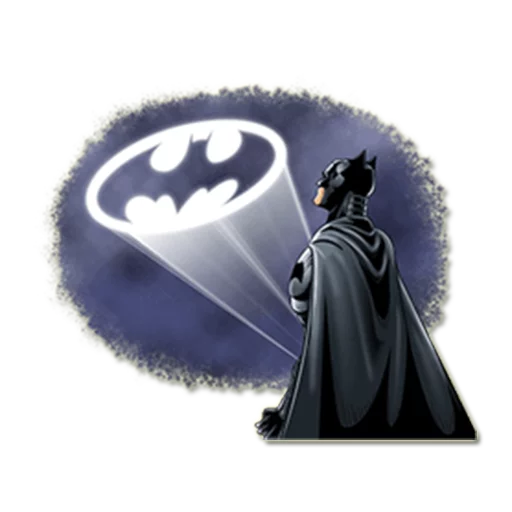 Sticker from the "Batman / By OsmerOmar" sticker pack