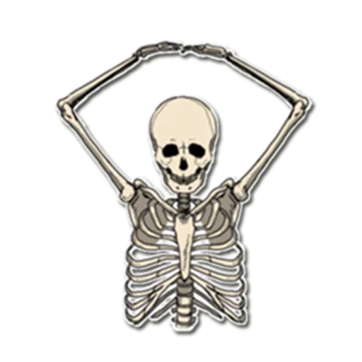 Sticker from the "Skeleton Bob / By OsmerOmar" sticker pack