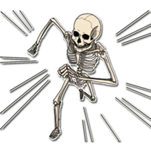 Sticker from the "Skeleton Bob / By OsmerOmar" sticker pack