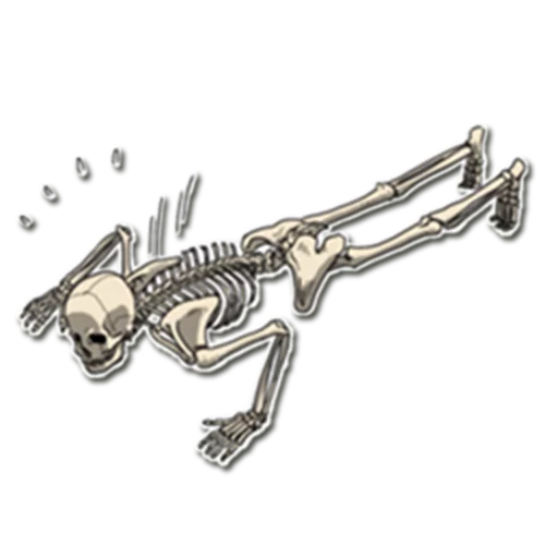 Sticker from the "Skeleton Bob / By OsmerOmar" sticker pack