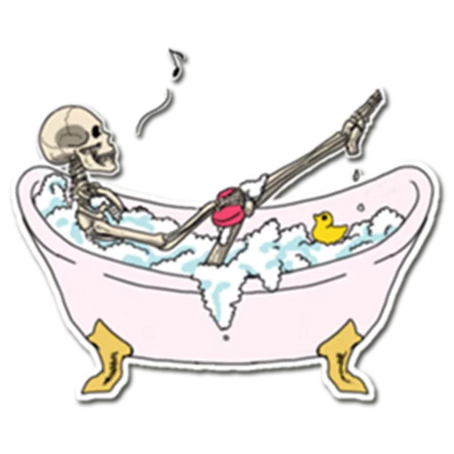 Sticker from the "Skeleton Bob / By OsmerOmar" sticker pack