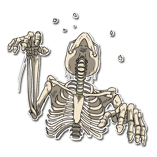 Sticker from the "Skeleton Bob / By OsmerOmar" sticker pack