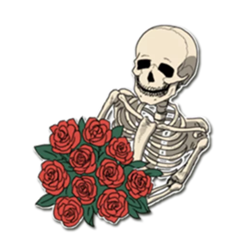 Sticker from the "Skeleton Bob / By OsmerOmar" sticker pack