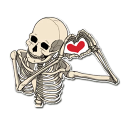 Sticker from the "Skeleton Bob / By OsmerOmar" sticker pack