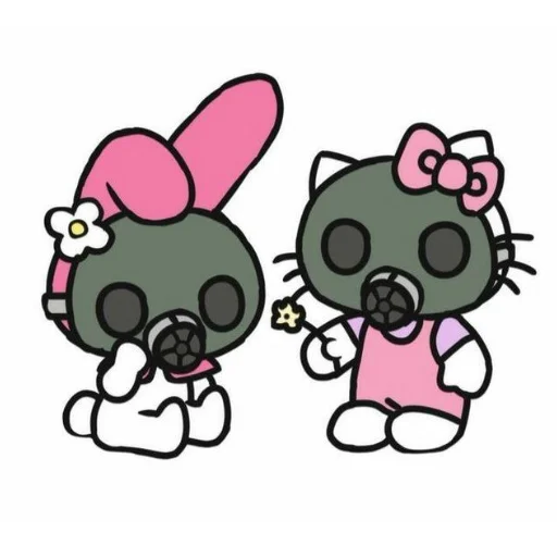 Sticker from the "Hello Kitty" sticker pack