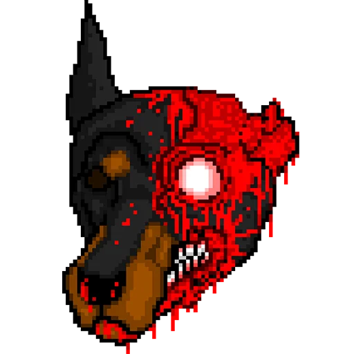 Sticker from the "Hotline Miami" sticker pack