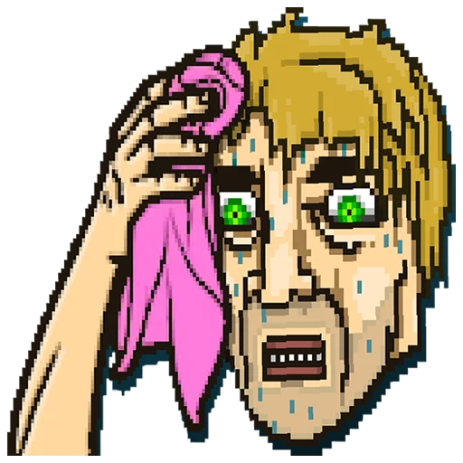 Sticker from the "Hotline Miami" sticker pack