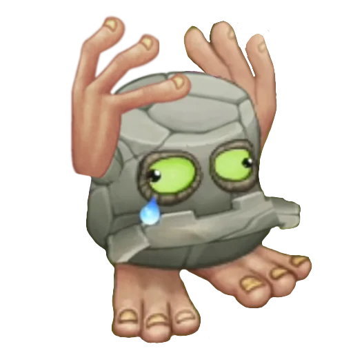 Sticker from the "My singing monsters memes" sticker pack