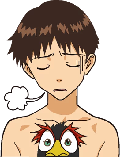 Sticker from the "EVANGELION" sticker pack