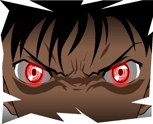 Sticker from the "EVANGELION" sticker pack