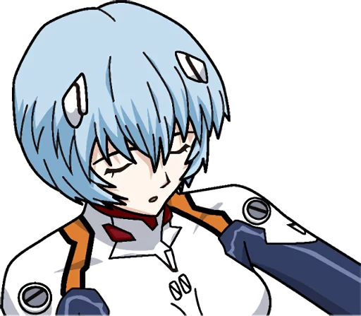 Sticker from the "EVANGELION" sticker pack