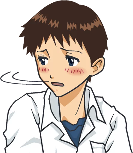 Sticker from the "EVANGELION" sticker pack