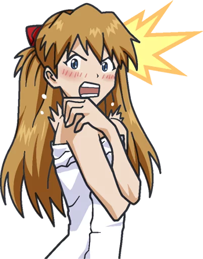 Sticker from the "EVANGELION" sticker pack