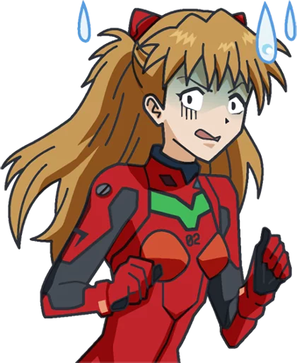 Sticker from the "EVANGELION" sticker pack