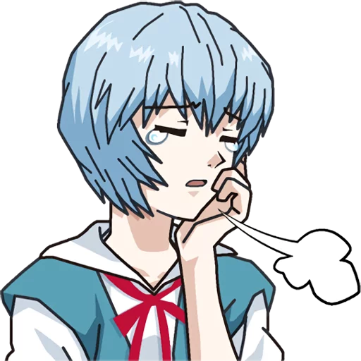 Sticker from the "EVANGELION" sticker pack