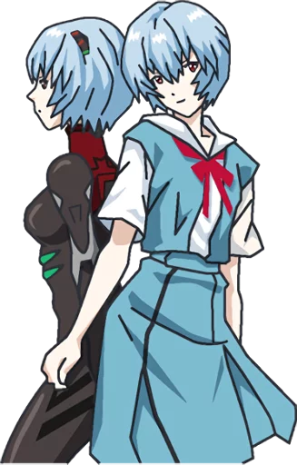 Sticker from the "EVANGELION" sticker pack