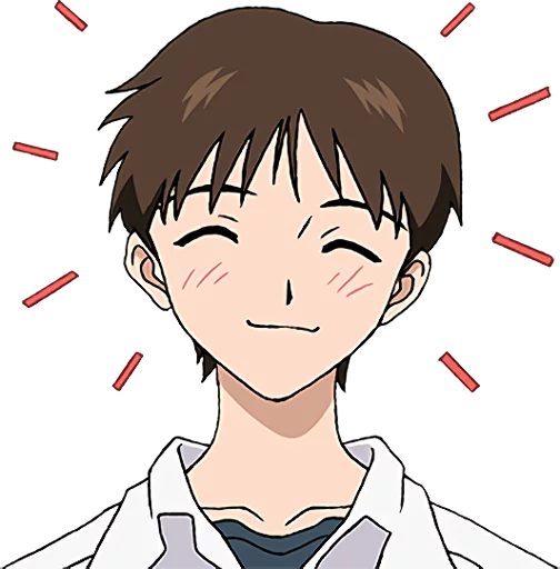 Sticker from the "EVANGELION" sticker pack