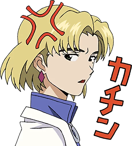 Sticker from the "EVANGELION" sticker pack