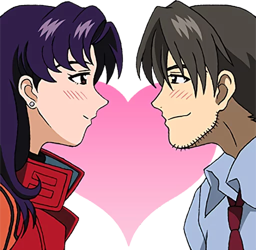 Sticker from the "EVANGELION" sticker pack