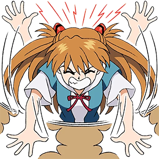 Sticker from the "EVANGELION" sticker pack