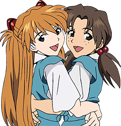 Sticker from the "EVANGELION" sticker pack