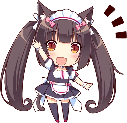 Sticker from the "NEKOMIMI PARADISE" sticker pack