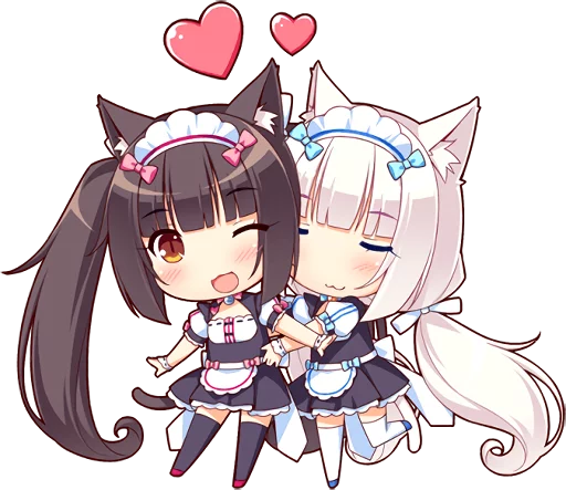 Sticker from the "NEKOMIMI PARADISE" sticker pack