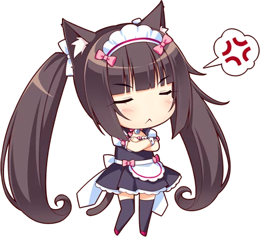 Sticker from the "NEKOMIMI PARADISE" sticker pack